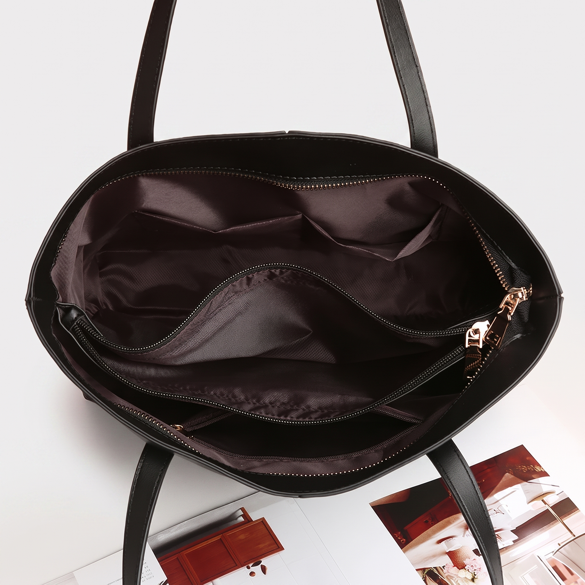 Harper Double Handle Shoulder Bag