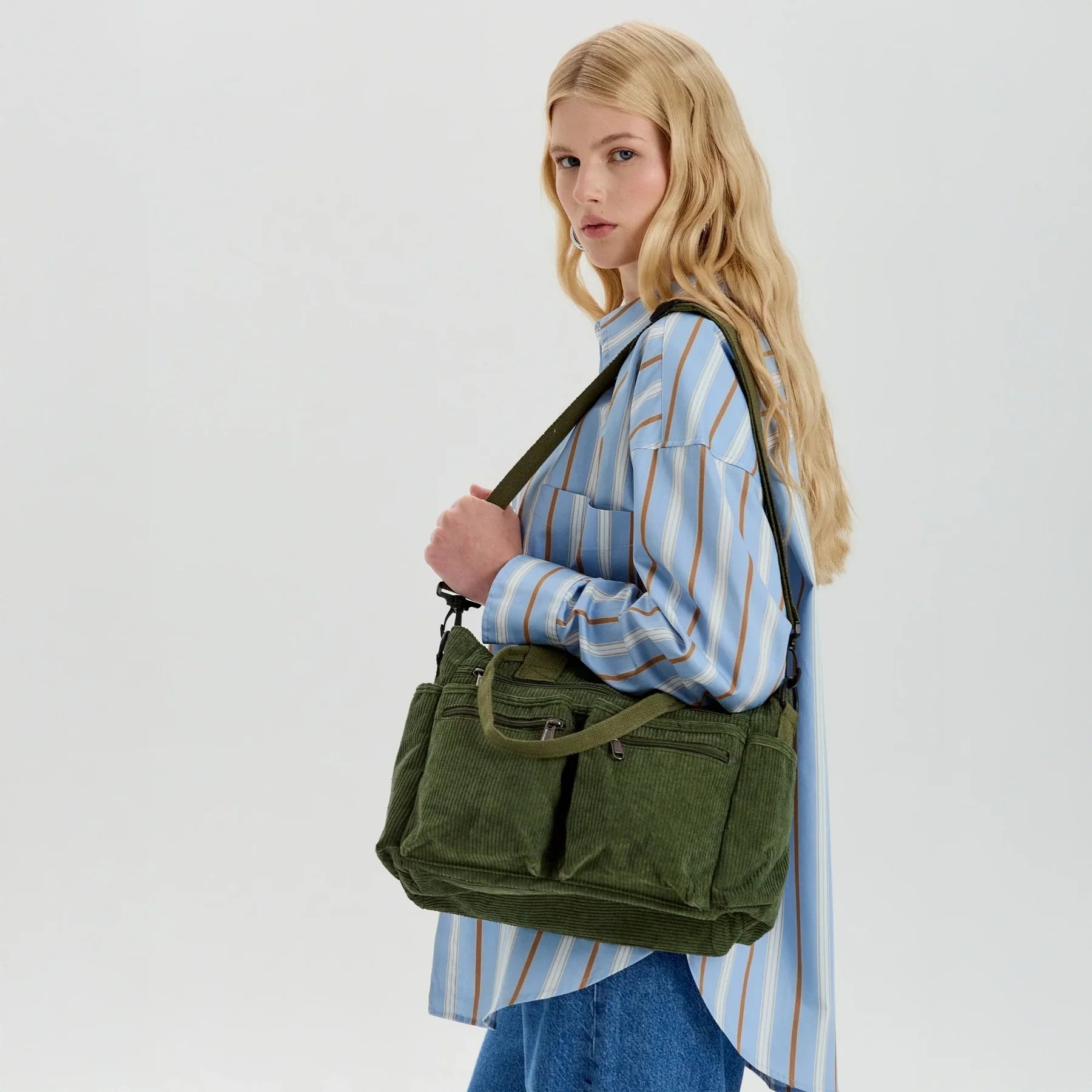 Corduroy Tote Bag